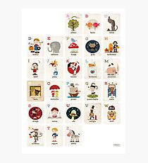 Il Mio Alfabeto Poster - Vertical Photographic Print
