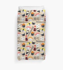 Kawaii Sushi Duvet Cover