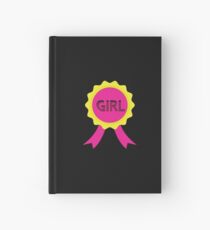 GIRL RIBBON Hardcover Journal