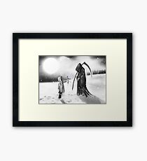 a humble gift... Framed Print