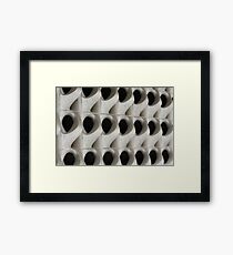 Tiled Screen Framed Print