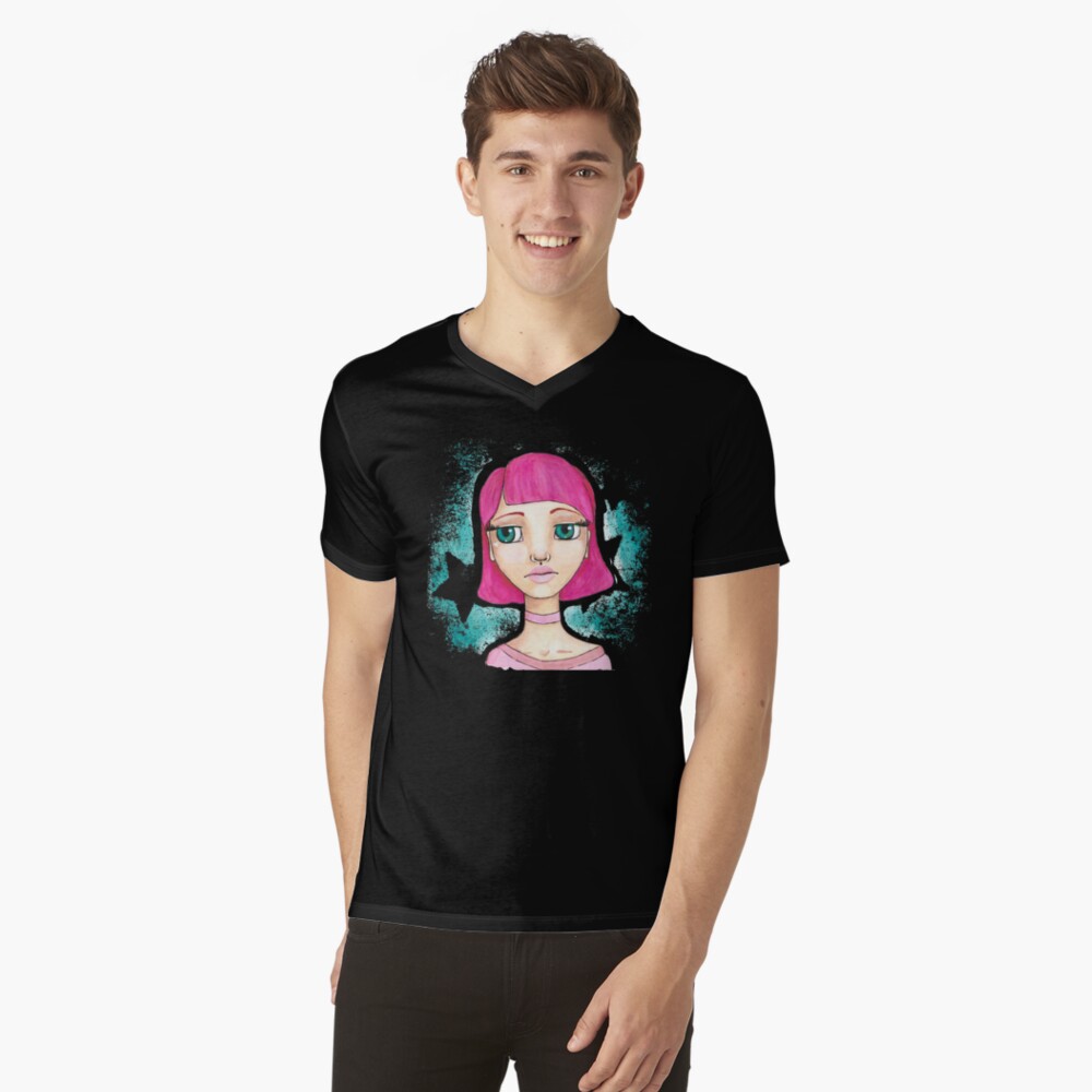 Star Girl V-Neck T-Shirt