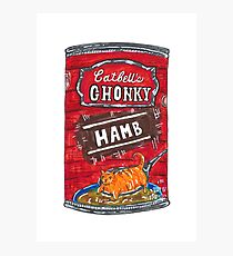 Lámina fotográfica Sopa Chonky Hamb