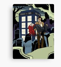 Dr.Who Canvas Print