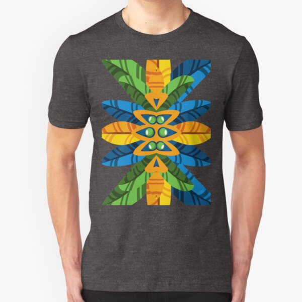 Brazilian Headdress Slim Fit T-Shirt
