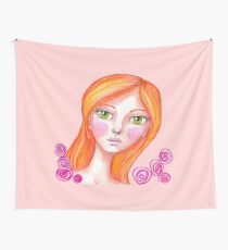 Just Rosy Wall Tapestry