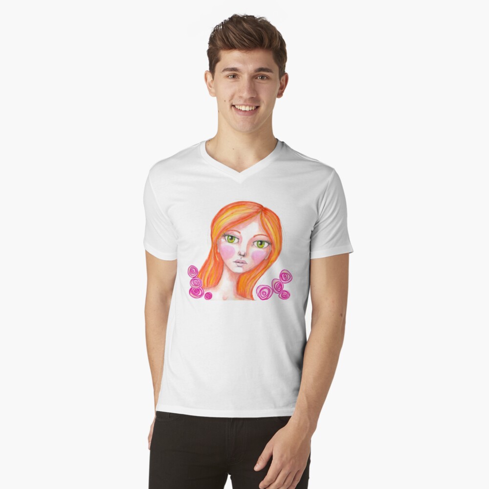 Just Rosy V-Neck T-Shirt
