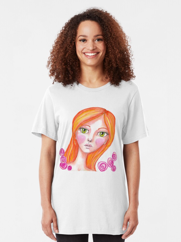 Alternate view of Just Rosy Slim Fit T-Shirt