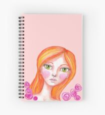 Just Rosy Spiral Notebook