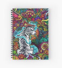 Der weiße Tiger Spiralblock