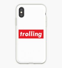 Vinilo o funda para iPhone Trolling Palabras de reacción instantánea Uso de jugador