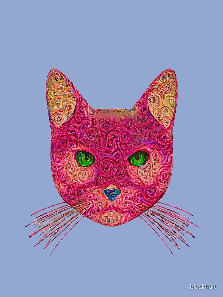Rose Hungry Cat by blackhalt