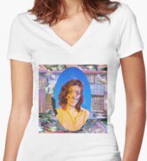 Königsprinzessin macht mein Bett ep Cover Tailliertes T-Shirt mit V-Ausschnitt