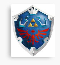 Lienzo Escudo Hylian La Leyenda De Zelda