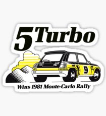 R5 turbo Sticker