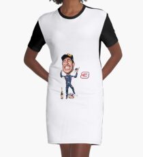 Daniel Ricciardo 2018 Last Race Graphic T-Shirt Dress