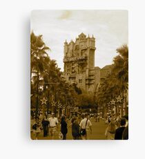 "The Hollywood Tower" Canvas Print