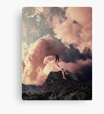 You came from the Clouds Canvas Print