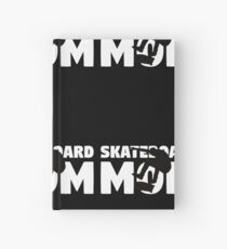 Skateboard Mom T-Shirt Skateboard Gift Mother Skateboard Silhouette Tee Hardcover Journal