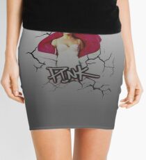 realy pink beauty trauma Mini Skirt