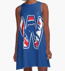 Chicago Cubs W A-Line Dress