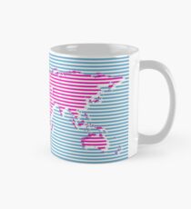 Moderne Karte der Welt Tasse (Standard)