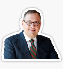 Andrew Martin Headshot WashU WUSTL Chancellor Washington University Sticker
