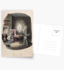 Christmas Carol - Marley's Ghost Postcards