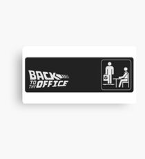 Back To The Office Canvas Print
