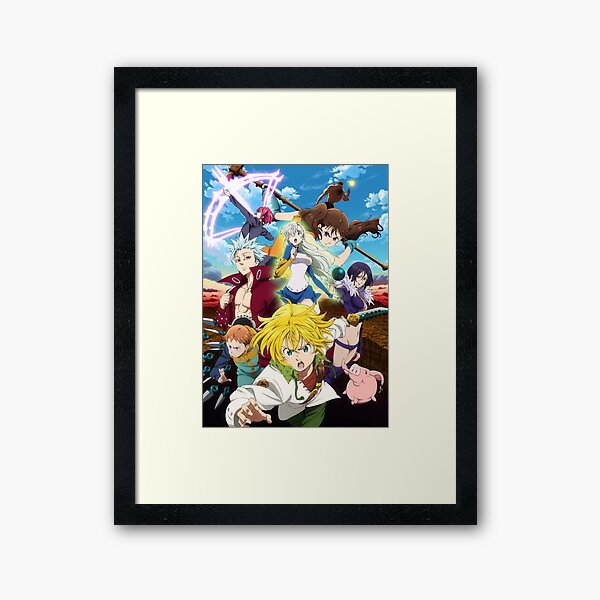 Sins Wall Art Redbubble - redbubble seven deadly sins gowther top roblox Sins Wall Art Redbubble - seven deadly sins gowther top roblox
