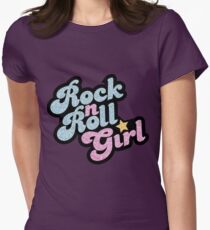 Rock'n'Roll-Mädchen Tailliertes T-Shirt für Frauen