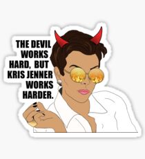 Kris Jenner Sticker