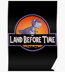 The Land Before Time - Jurassic Park Poster