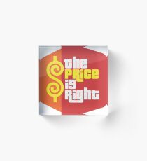 Price right Acrylic Block