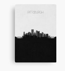 Travel Posters | Destination: Pittsburgh - 2 Canvas Print