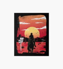 Way to nowhere Art Board Print