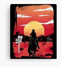 Way to nowhere Canvas Print