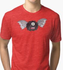 Hand Painted Halloween Themed Designs Tri-blend T-Shirt
