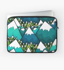 Winter peaks and woods Laptop Sleeve