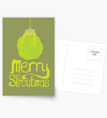 Merry Sproutmas Postcards