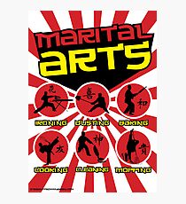 Marital Arts Photographic Print