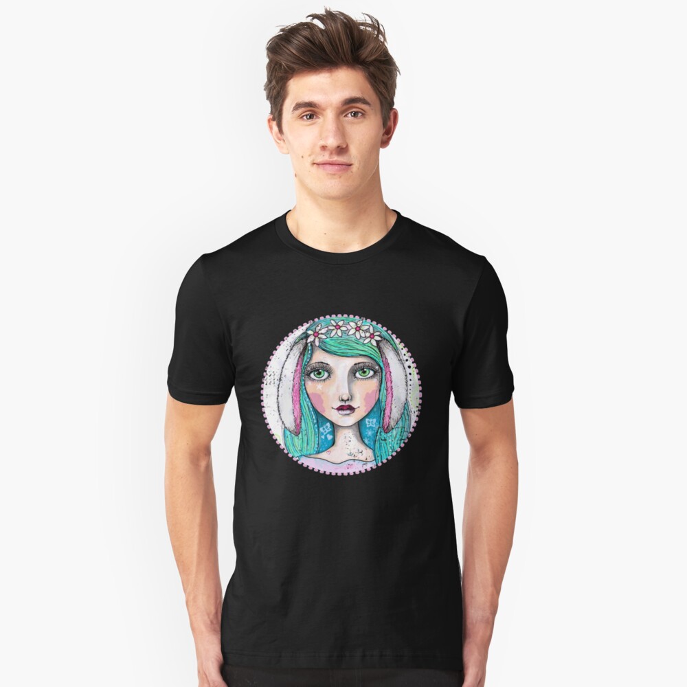 It's A Bunny Kind Of Day Slim Fit T-Shirt