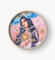 Young and Beautiful Clock