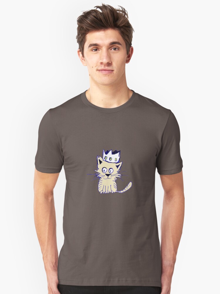 Alternate view of King of cats Slim Fit T-Shirt