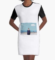 Magritte to Sicily Graphic T-Shirt Dress