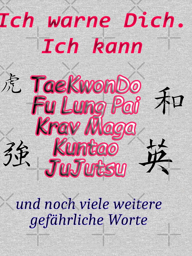 Warnung Kampfsport von GePadeSign