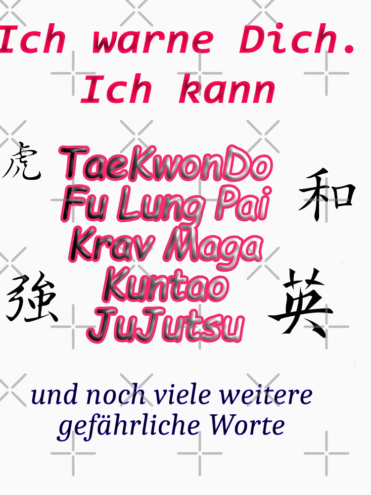 Warnung Kampfsport von GePadeSign