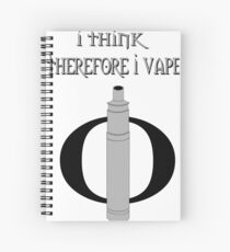 i vape Spiral Notebook