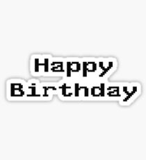 Happy Birthday Sticker