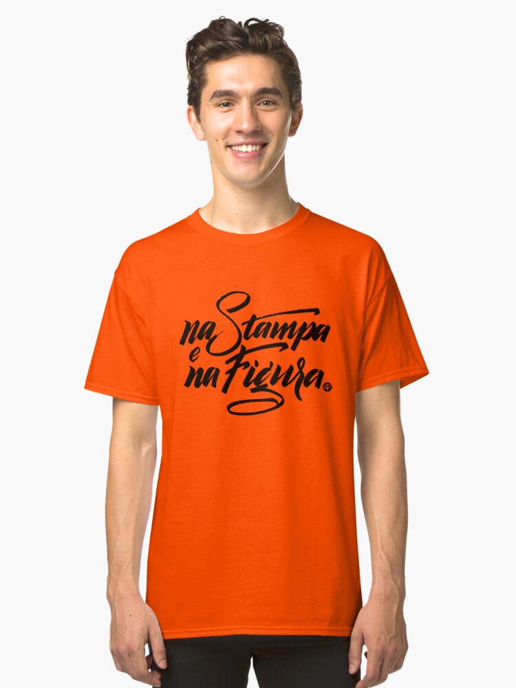 Alternate view of Na stampa e na figura - #siculigrafia Classic T-Shirt